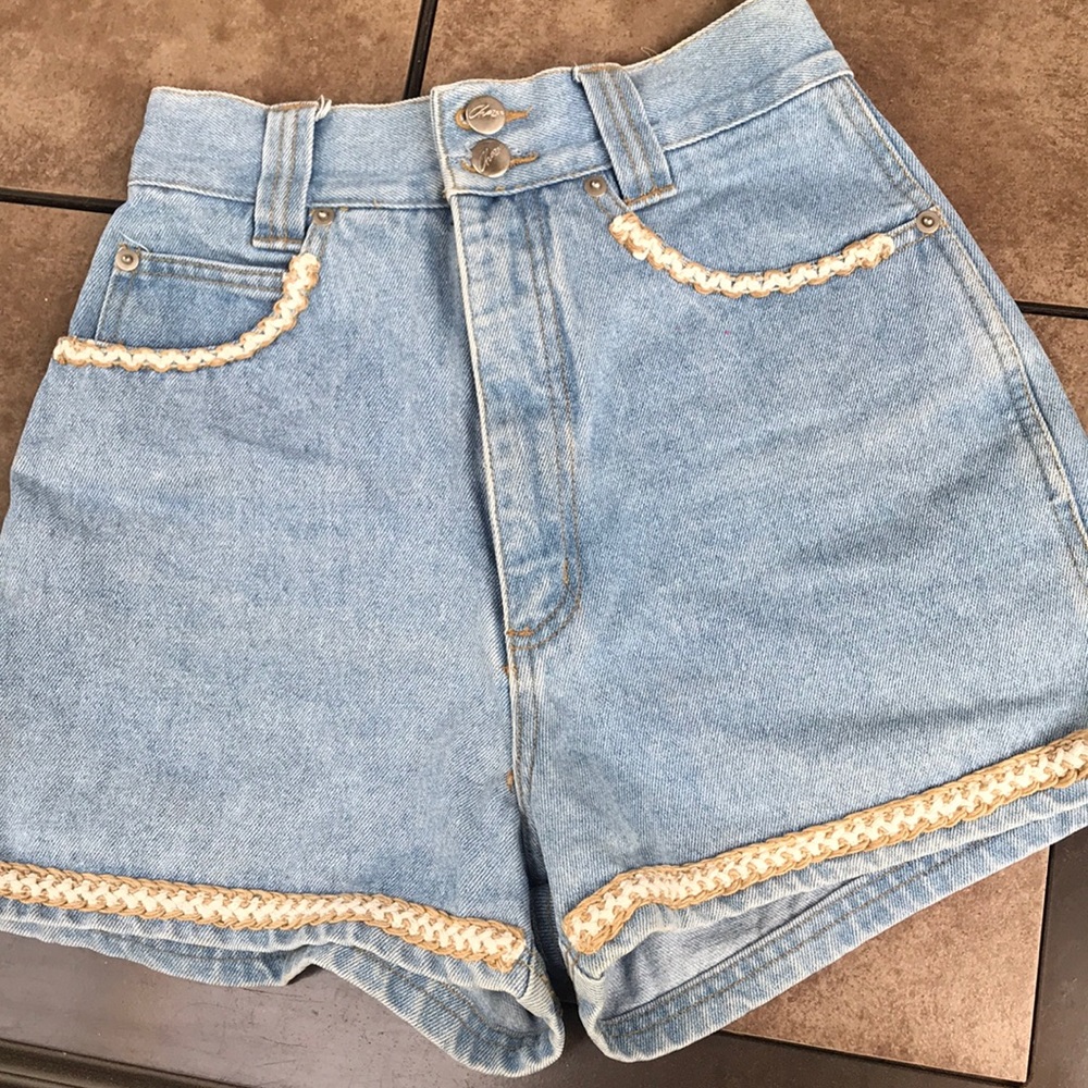 High waisted shorts